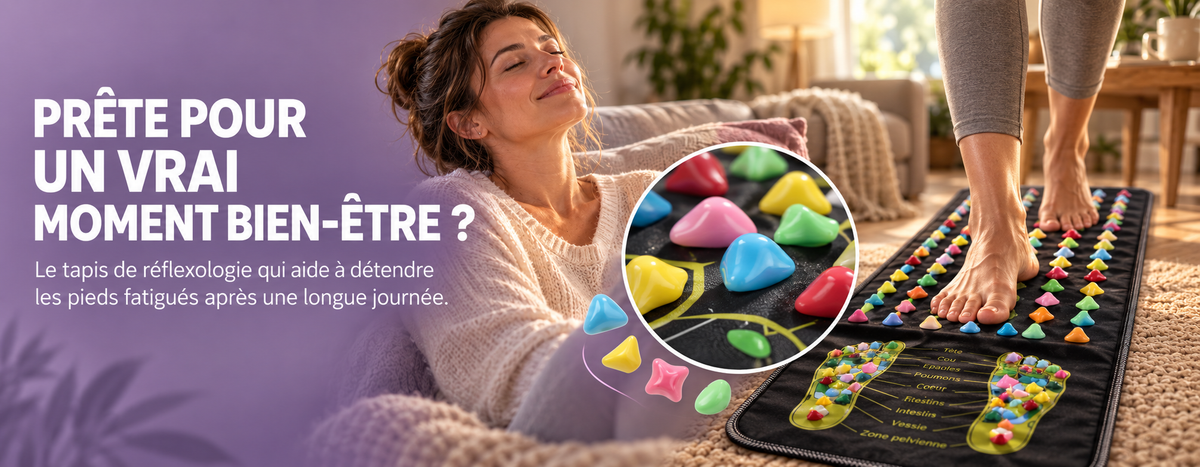 Vos chaussures ont fait leur journée. À vos pieds de changer de décor.