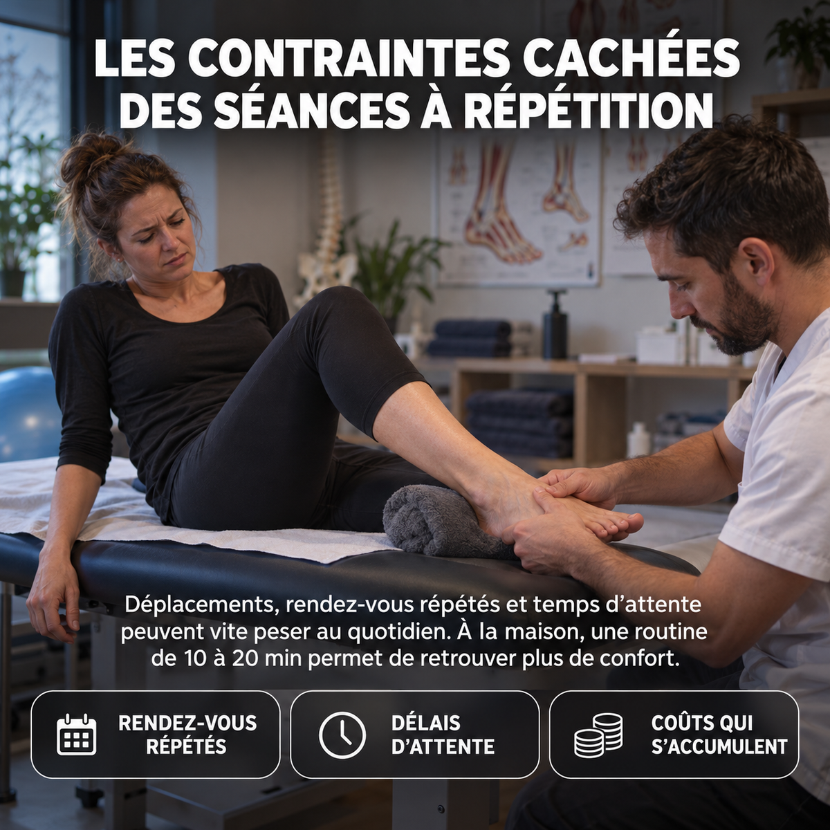 APLEA — Tapis de massage et de réflexologie plantaire